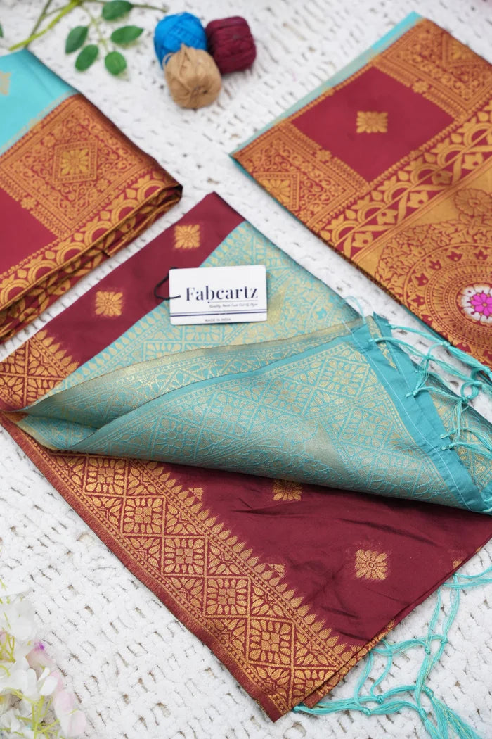 New Kids Traditional South Indian Half Saree (Vishnu Kids)