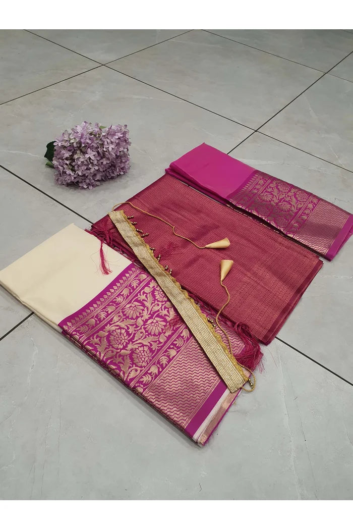 South Indian Festival Traditional Half Saree (Purnima)
