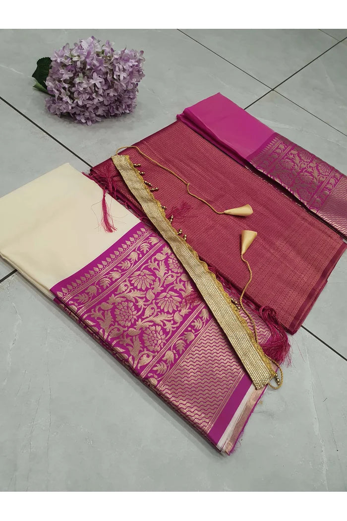 South Indian Festival Traditional Half Saree (Purnima)