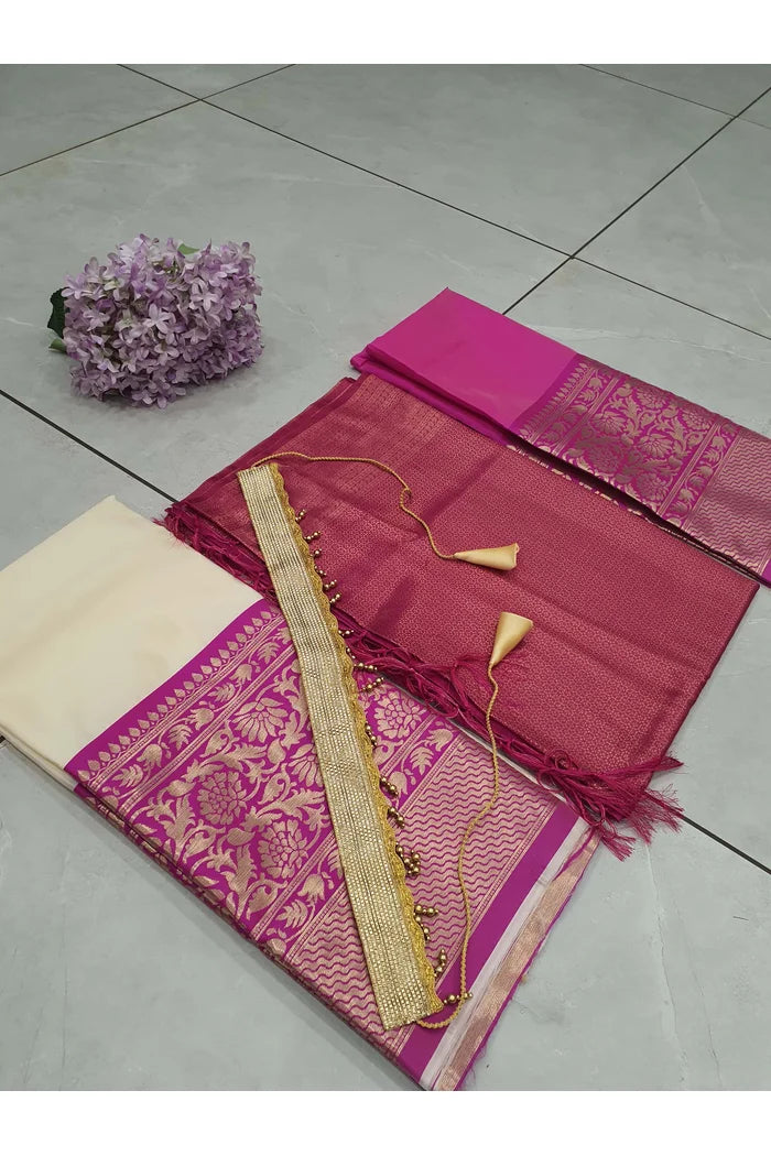 South Indian Festival Traditional Half Saree (Purnima)