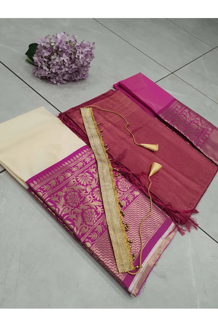 South Indian Festival Traditional Half Saree (Purnima)