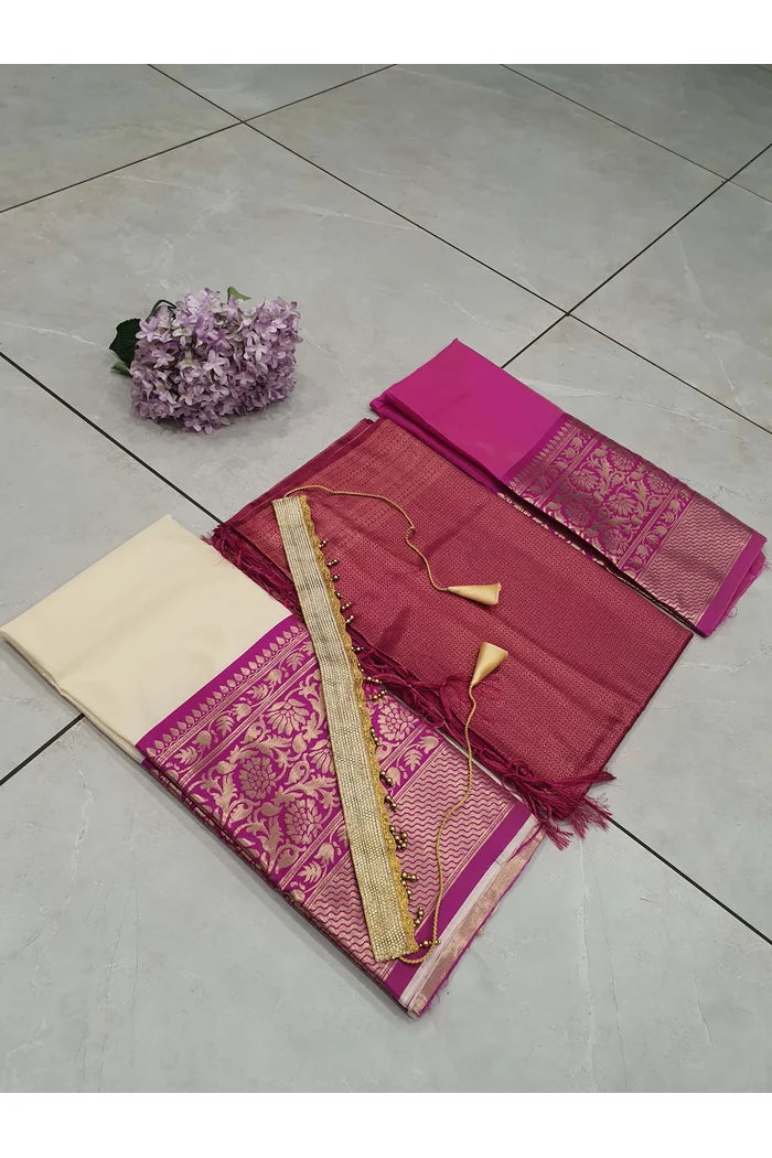 South Indian Festival Traditional Half Saree (Purnima)