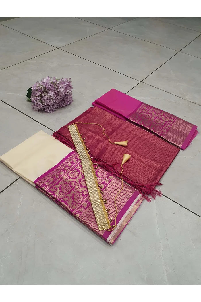 South Indian Festival Traditional Half Saree (Purnima)