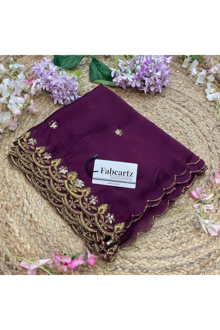 Beautiful Embroidery work Rangoli Dupatta for women | Only Dupatta PihuSudha Dup