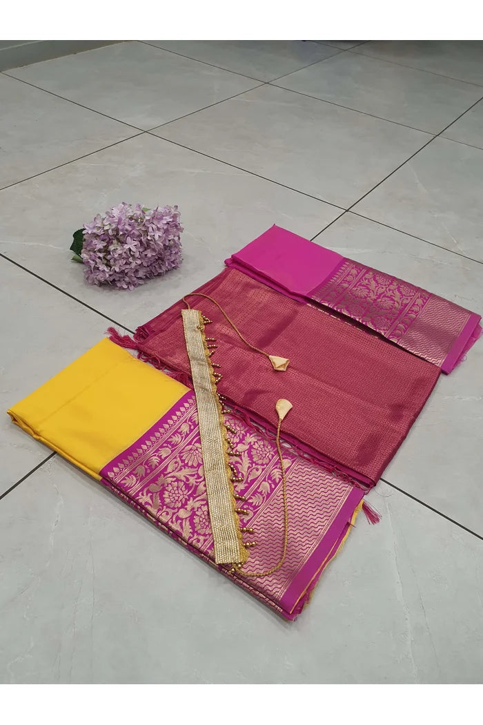 South Indian Festival Traditional Half Saree (Purnima)