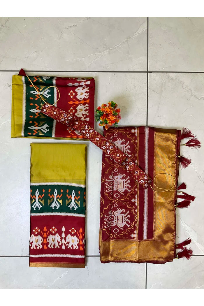South Indian Festival Traditional Half Saree (Avani)