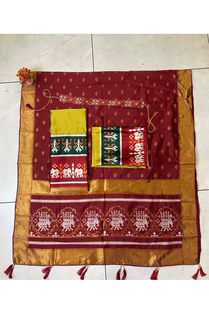 South Indian Festival Traditional Half Saree (Avani)