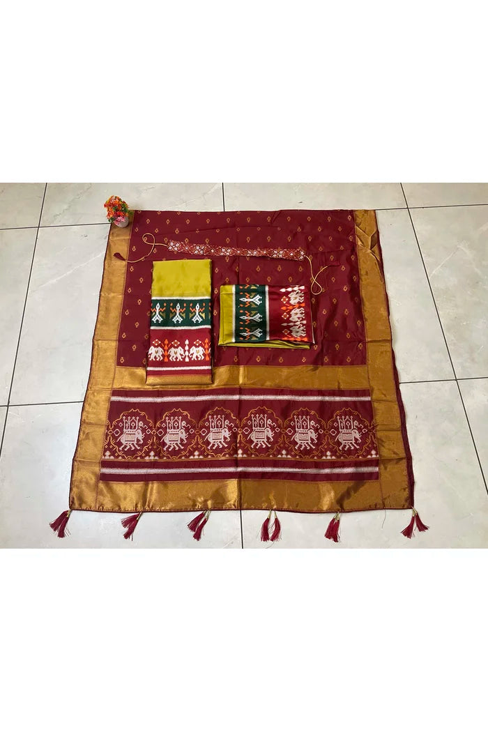 South Indian Festival Traditional Half Saree (Avani)