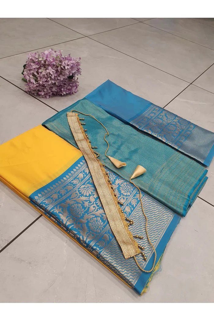 South Indian Festival Traditional Half Saree (Purnima)
