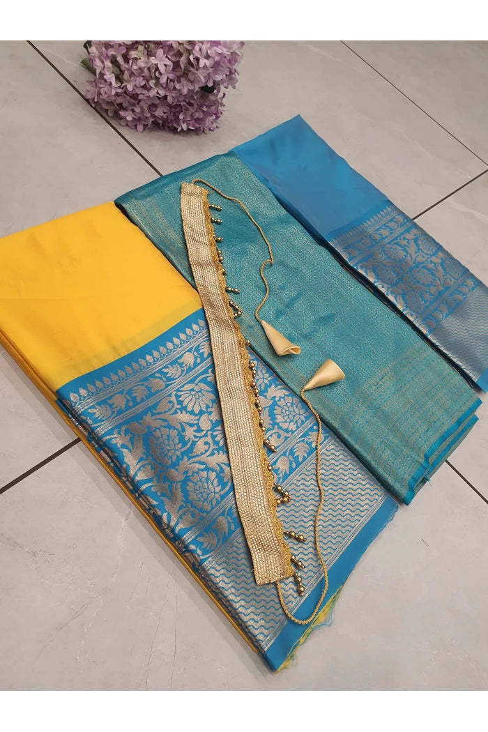 South Indian Festival Traditional Half Saree (Purnima)