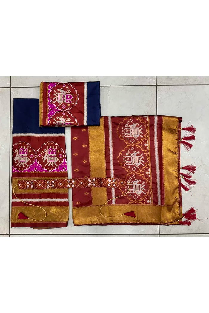 South Indian Festival Traditional Half Saree (Dharmi)