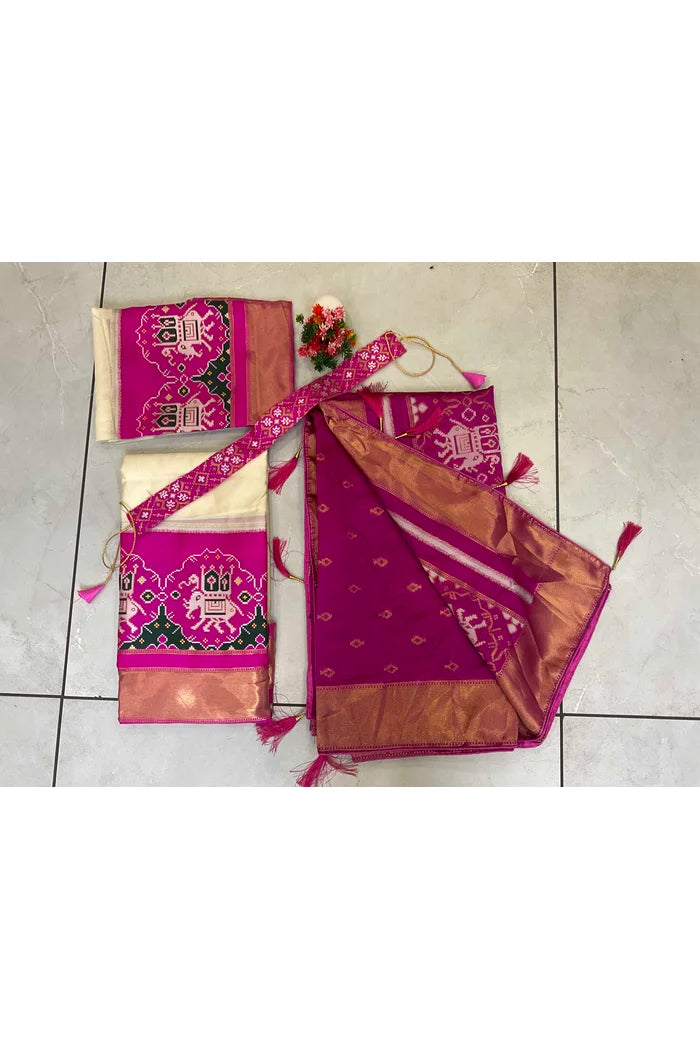 South Indian Festival Traditional Half Saree (Dharmi)