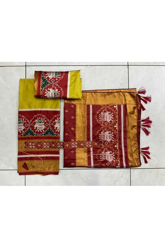 South Indian Festival Traditional Half Saree (Dharmi)