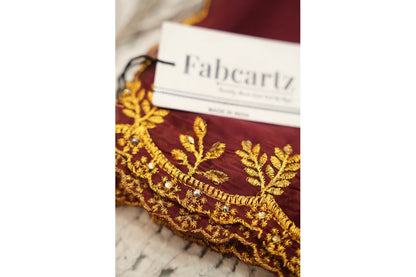 South Indian Festival Traditional Half Saree (Saraswati)