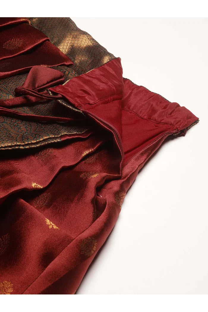 South Indian Festival Traditional Half Saree (Kantara)