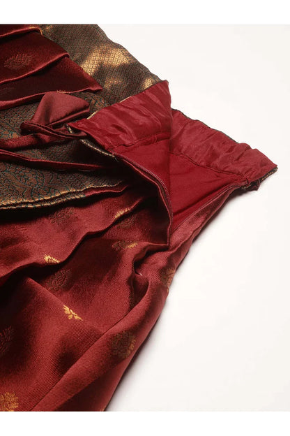 South Indian Festival Traditional Half Saree (Kantara)