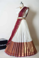 South Indian Festival Traditional Half Saree (Zara)