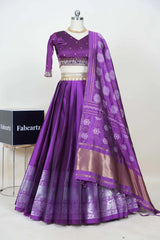 South Indian Festival Traditional Half Saree (Myriti)