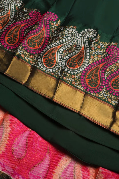 South Indian Festival Traditional Half Saree (Parvati)