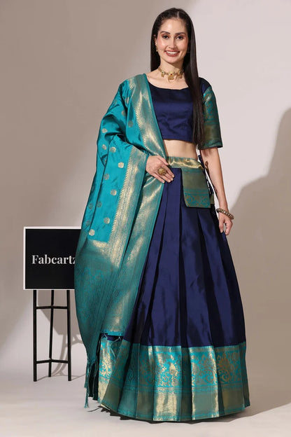 South Indian Festival Traditional Half Saree (Sundarii)