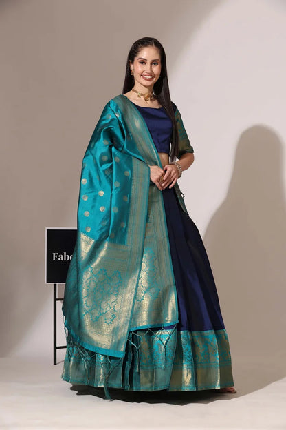 South Indian Festival Traditional Half Saree (Sundarii)