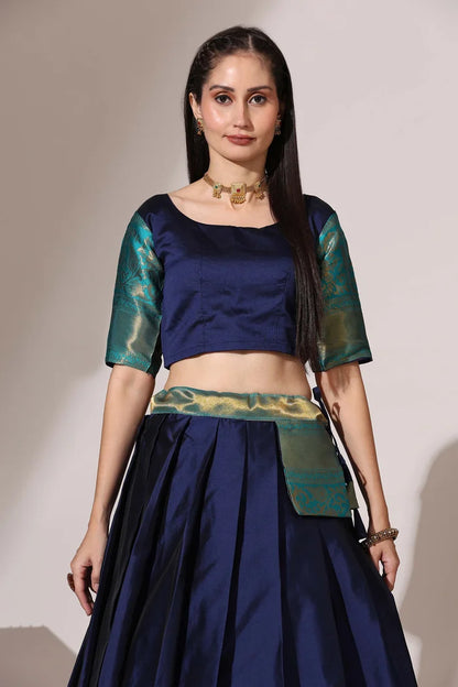 South Indian Festival Traditional Half Saree (Sundarii)