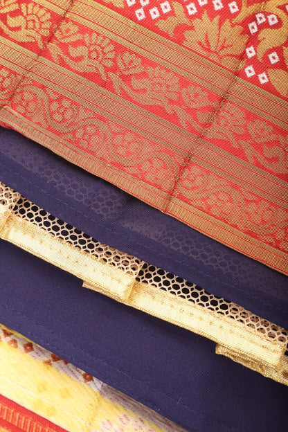 దక్షిణ భారత పండుగ సాంప్రదాయ హాఫ్ చీర (ఛవి) 