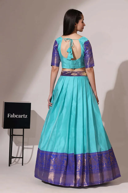 South Indian Festival Traditional Half Saree (Sundarii)
