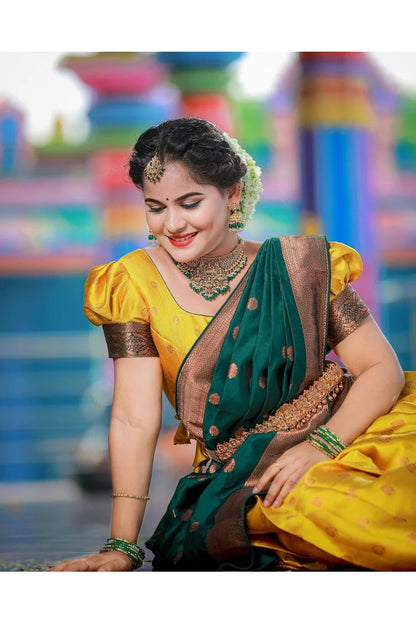 South Indian Festival Traditional Half Saree (Kantara)