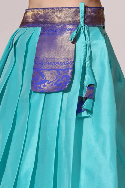 South Indian Festival Traditional Half Saree (Sundarii)
