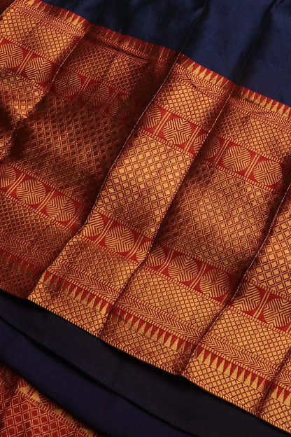 South Indian Festival Traditional Half Saree (Saraswati)