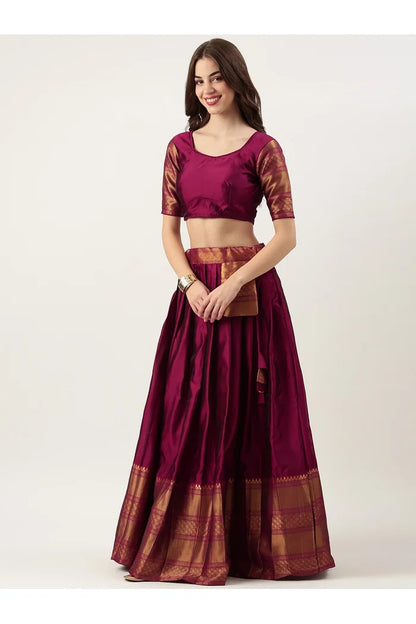 South Indian Festival Traditional Half Saree (NarayanPet)