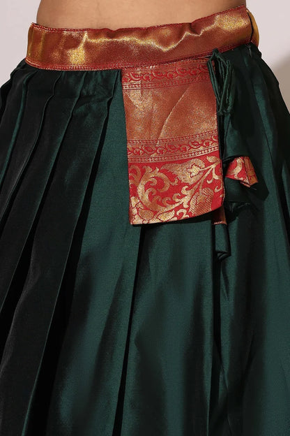 South Indian Festival Traditional Half Saree (Sundarii)