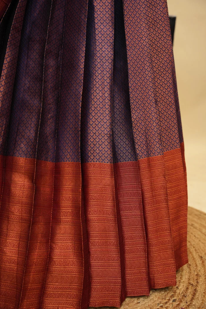 South Indian Festival Traditional Half Saree (Ival)