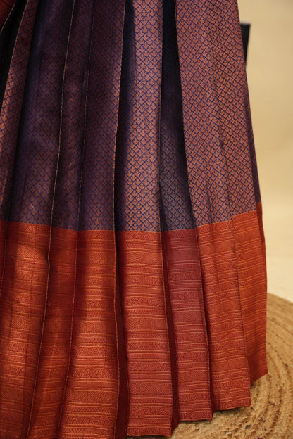 South Indian Festival Traditional Half Saree (Ival)