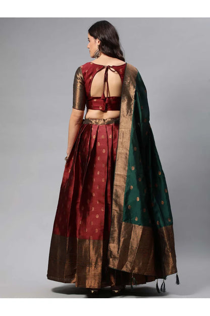 South Indian Festival Traditional Half Saree (Kantara)