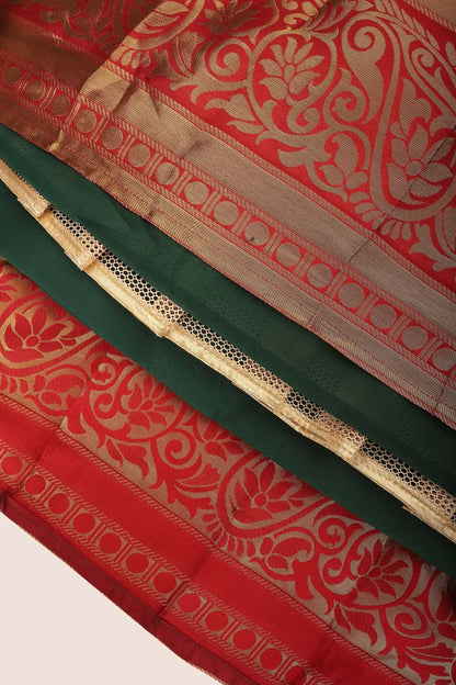South Indian Festival Traditional Half Saree (Sundarii)