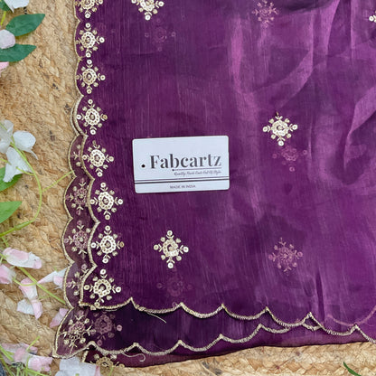 Beautiful Embroidery work & Jimmy choo Dupatta for women | Only Dupatta Jimmy Choo Dup