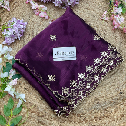 Beautiful Embroidery work & Jimmy choo Dupatta for women | Only Dupatta Jimmy Choo Dup