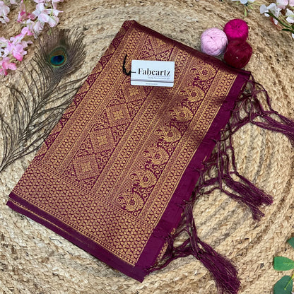 AaradhyaDup Beautiful Jacquard Woven Design Dupatta for women | Only Dupatta
