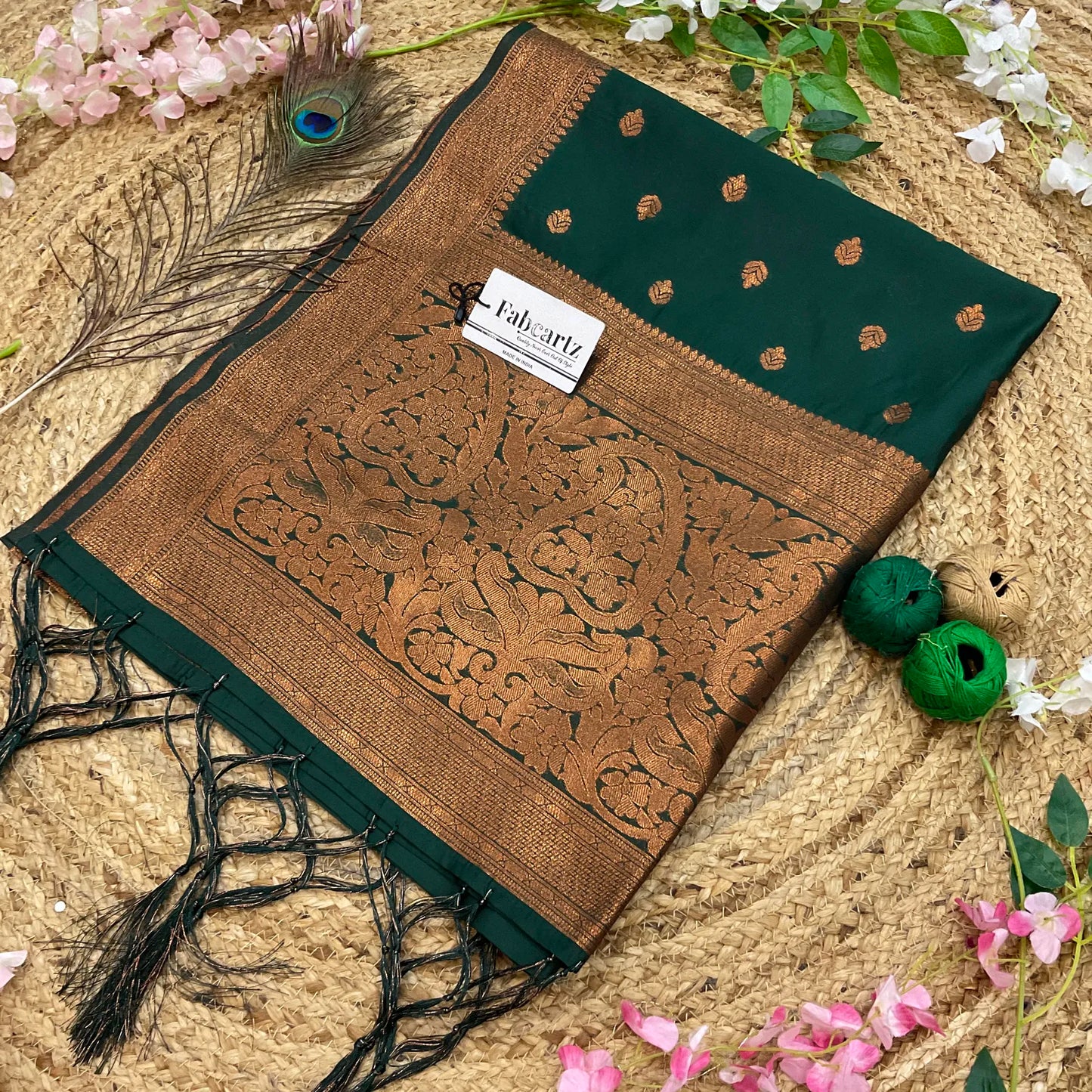 AarviDup Beautiful Jacquard Woven Design Dupatta for women | Only Dupatta