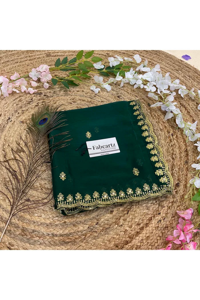 Beautiful Embroidery Rangoli Dupatta for women | Only Dupatta Aditi Dup