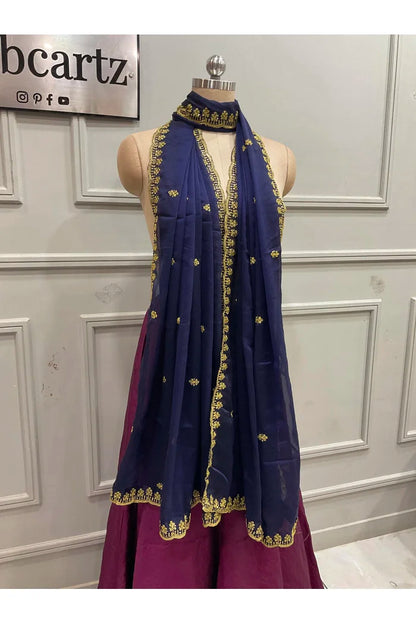 Beautiful Embroidery Rangoli Dupatta for women | Only Dupatta Aditi Dup