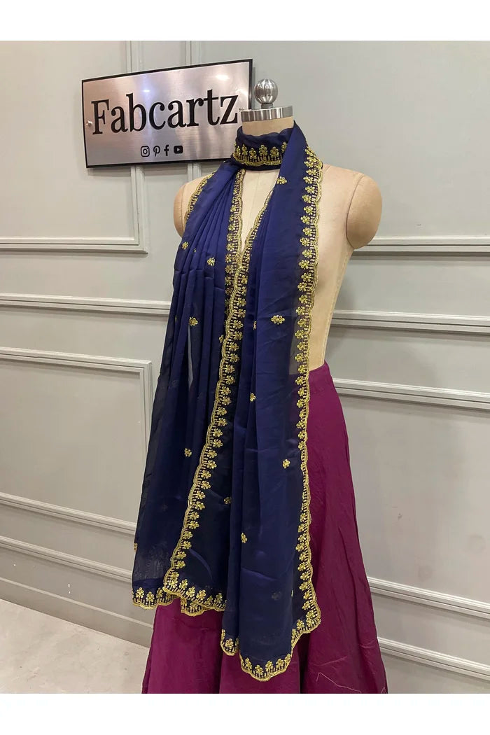 Beautiful Embroidery Rangoli Dupatta for women | Only Dupatta Aditi Dup