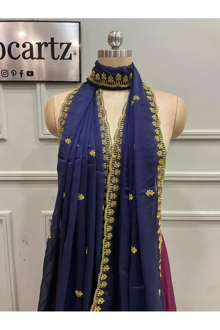 Beautiful Embroidery Rangoli Dupatta for women | Only Dupatta Aditi Dup