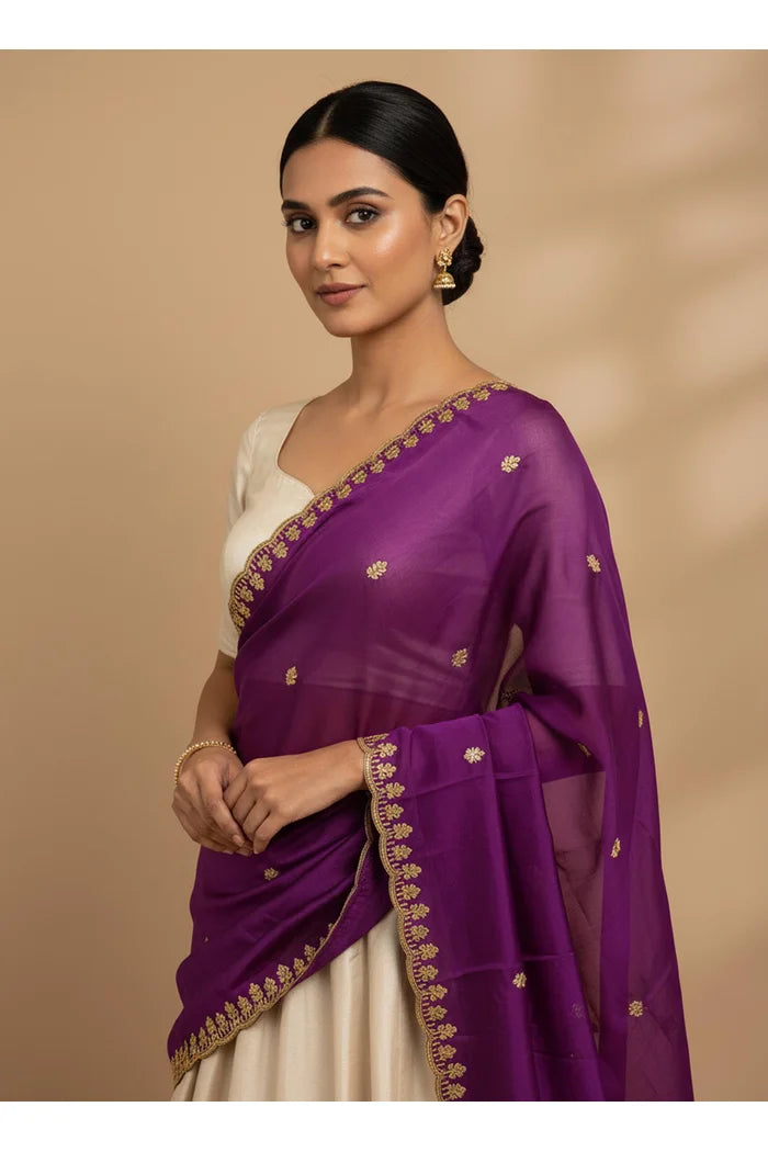 Beautiful Embroidery Rangoli Dupatta for women | Only Dupatta Aditi Dup