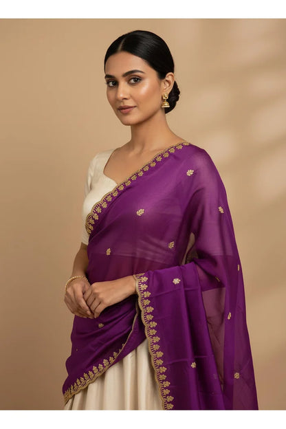 Beautiful Embroidery Rangoli Dupatta for women | Only Dupatta Aditi Dup