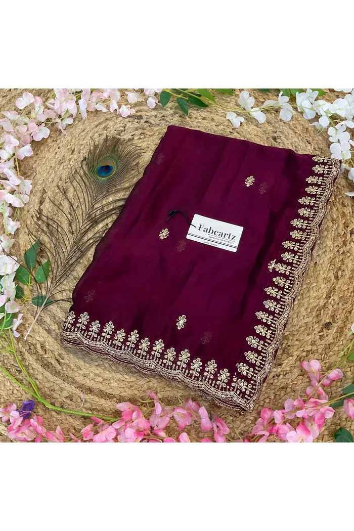 Beautiful Embroidery Rangoli Dupatta for women | Only Dupatta Aditi Dup