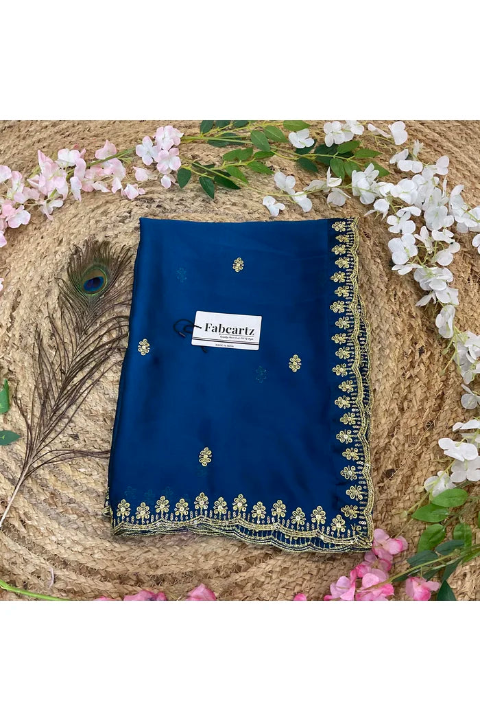 Beautiful Embroidery Rangoli Dupatta for women | Only Dupatta Aditi Dup