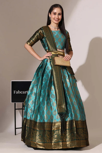 BIG AKKU South Indian Festival Traditional Half Saree